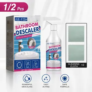 1/2Pcs Bathroom Stubborn Stains Cleaner Spray Quickly Remove Stubborn Stains Cleaner Powerful Stains Remover for Bathtub Toilet Toilet Bowl Cleaner