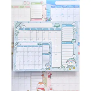 Rainy Day Penguin Desk Calendar