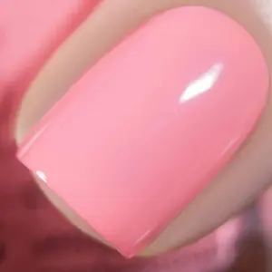 Nail Gel Polish, 15ml Soak Off Nail Gel Polish Nail Art Manicure Salon DIY at Home Long-lasting Gel Color - Peachy Pink 0.5 OZ