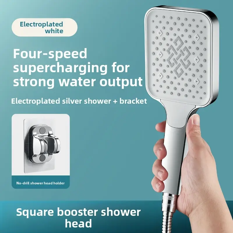 Electroplated white + stand