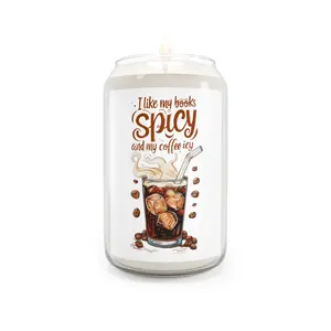 Spicy Coffee Scented Candle - 13.75oz, Perfect for Book Lovers mothers day multiple scent