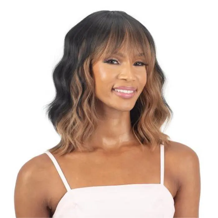 Mayde Beauty Mocha 100% Human Hair Blend Wig - DELIGHT