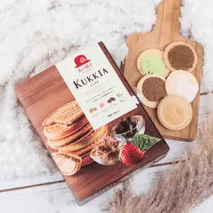 AKAIBOHSHI Japanese Matcha Chocolate Strawberry Milk Assorted Flavors Sandwich Cookies 20pcs 156g