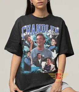 Retro Chandler Bing Shirt -Chandler Bing T-shirt,Chandler Bing Tshirt,Vintage Chandler Bing Tee,Matthew Perry Shirt,Retro Friends Shirt