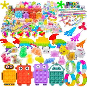F-SRT13  115 PCS Premium Party Favors Toy for Kids 4-8-12, Treasure Box Toys, Goodie Bags Stuffer, Prize Box Toys, Birthday Gifts, School Classroom Rewards, Treasure Chest, Carnival Prizes