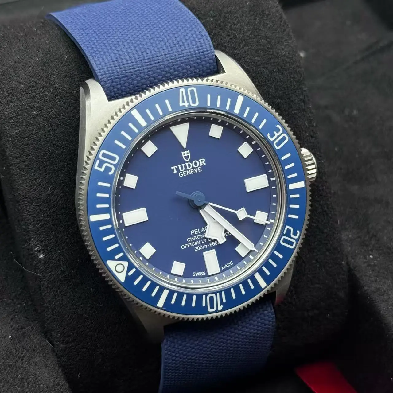 Pre-owned Tudor  Automatic Titanium 42mm Full Set Luxury Watch