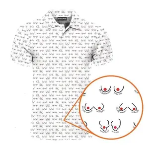 Chestnuts Roasting - Funny Golf Polo Shirt, Gift for Men, Funny Golf Shirt for Men