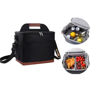 🔥 HOT Large Insulated Lunch Bag, Leakproof Cooler Tote for Picnic, Work, Beach & Travel 493031