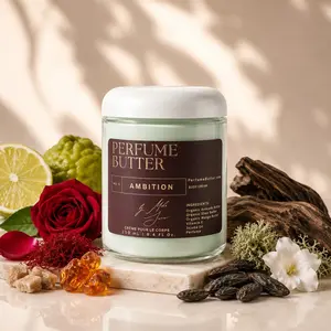 AMBITION – The Luxury Body Butter Perfume | Long-Lasting Fragrance Moisturizing Scent | Smooth Hydrating Skin Perfume | Premium Daily Wear | Perfume Butter 