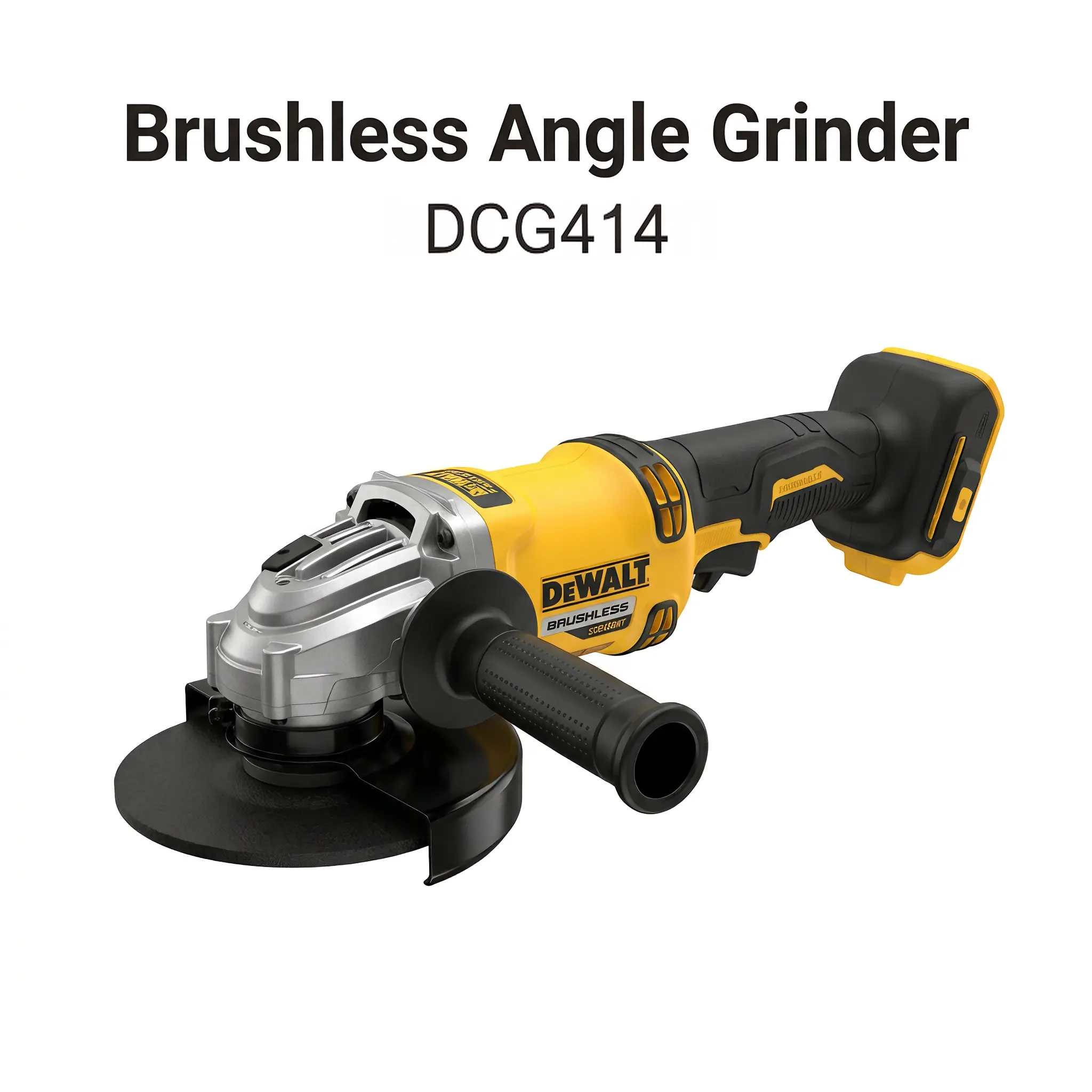 DEWALT DCG414 Angle Grinder, 125mm Disc Included, for Metal Cutting and Grinding heavy equipment maintenance high torque impact