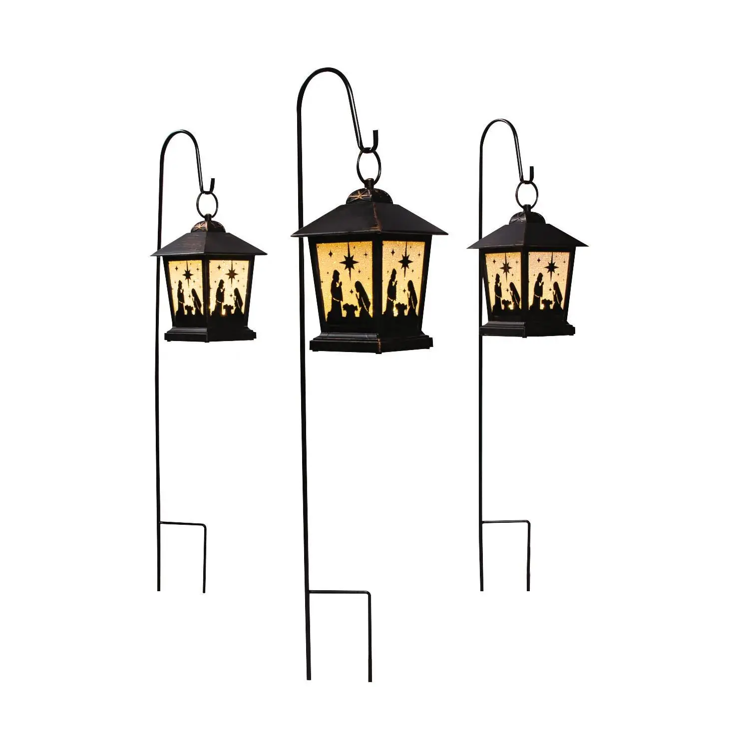 Nativity Lantern Outdoor Decorations
