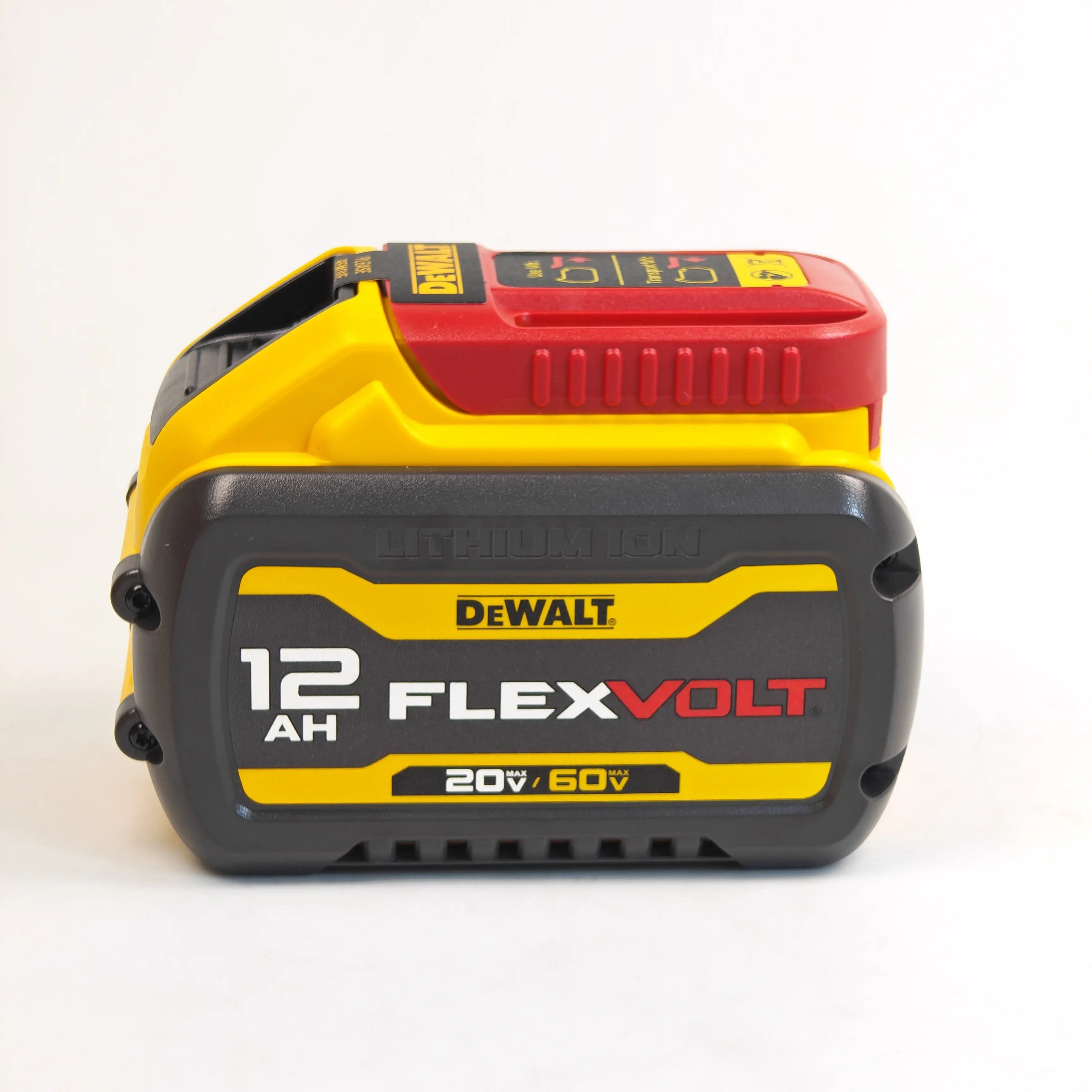 DEWALT FLEXVOLT DCB612 Lithium-Ion Batteries - 12.0Ah, 240Wh, Auto Switch, 20V MAX/60V MAX Compatibility, Long Runtime, Fuel Gauge for Cordless Power Tool Accessories