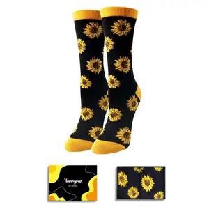 HAPPYPOP Cute Sunflower Gifts for Women Sunshine Gifts for Mom Grandma Best Friend, Crazy Plant Lover Gifts, Gifts for Nature Lovers, Sunflower Socks Plant Socks  SwimWeek  summervibes