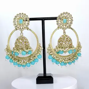 Bollywood Oversized Jhumka Earrings