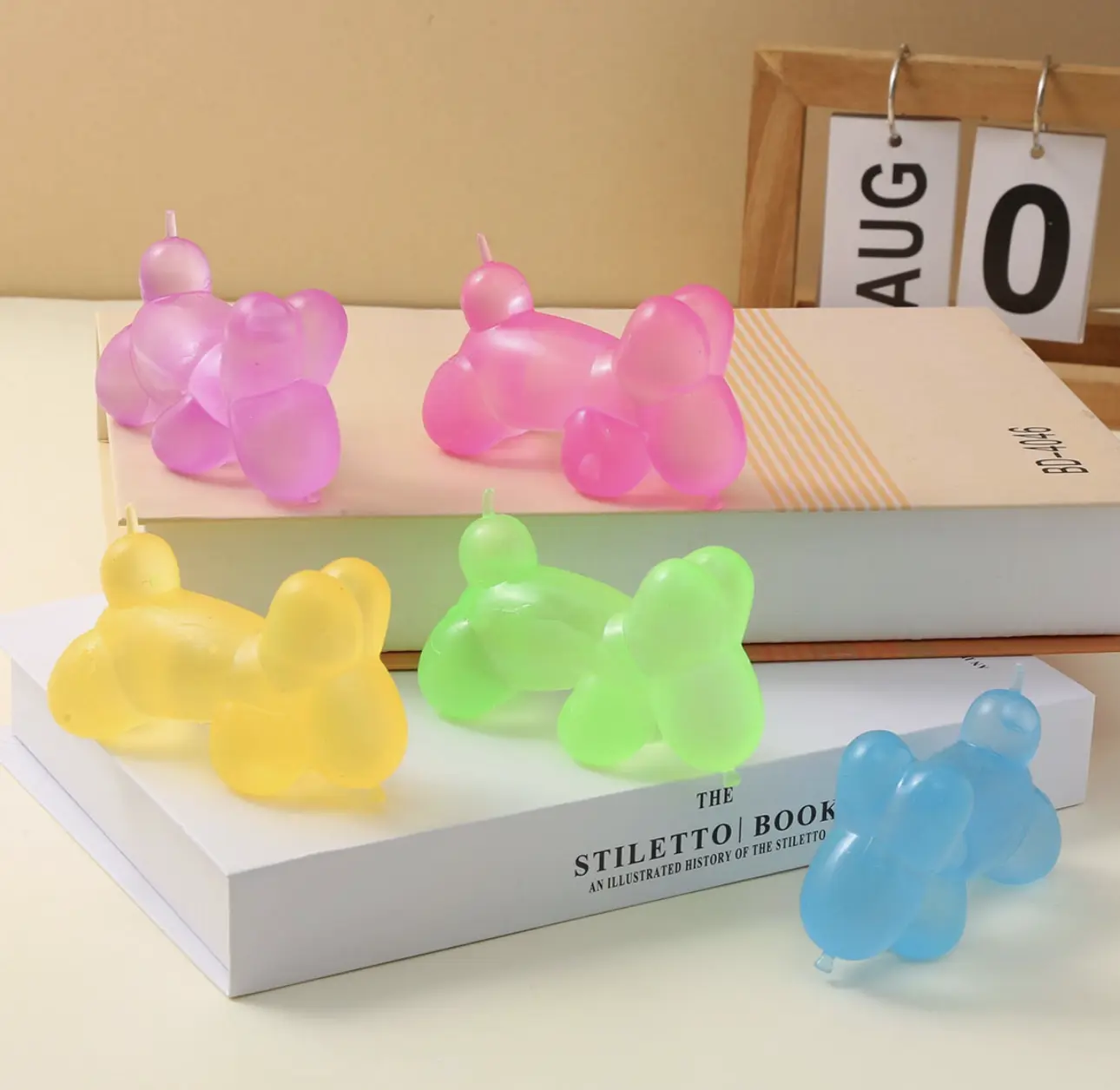 Cute Balloon Puppy Squishies Sensory Fidget Toy - Mystery Color, Stress Relief, Unisex Kids' Sensory Play Item, Fun Collectible, Party Favors, Gifts for Prize Boxes