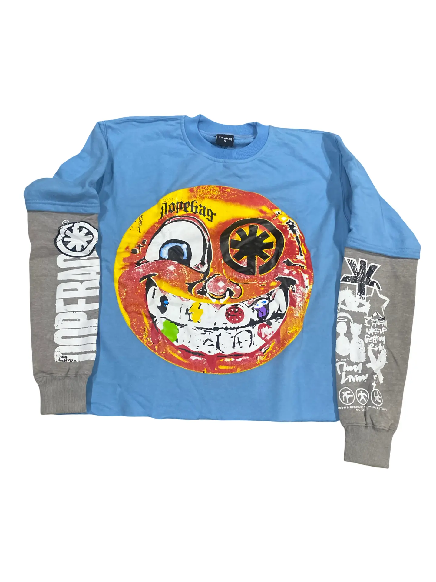 Dopebag Smiley Long-Sleeve Tee