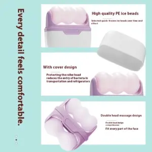 Dual Cooling Ice Globes - Face Massage Tools with Double Head Design for Skincare and Comfort