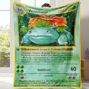 Soft Flannel Blanket for Sofa Bed Travel Camping Office Use, Warm Comfortable Lightweight Throw, Ideal Gift for Home Living Room Decor