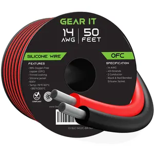 14AWG 600V Tinned OFC Stranded Bonded Silicone Wire
