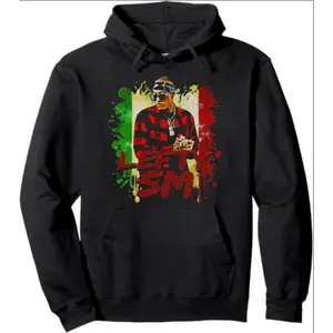 Soy Mexicano Esa Es Mi Bandera Mexican Rapper Lefty SM Pullover Hoodie Sweatshirt Tshirt Mexican Pride, Regional Mexicano, Corridos Tumbados