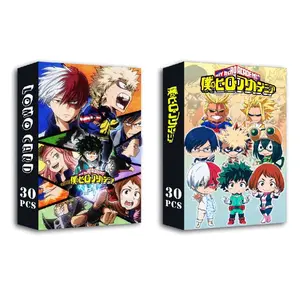 Anime Hero MhA Lomo Cards - 30 Cards for Fans of the Anime Series, Unique Design
