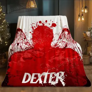 Dexter Flannel Blanket, Ultra Soft Comfort, Suitable for Sofa and Bed, All Seasons, Travel and Camping, Home Decor Gift, Flannel Throw Blanket