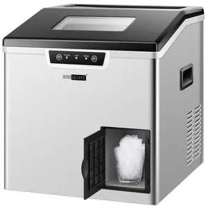 VIVOHOME 2 in 1 Electric Portable Compact Countertop Automatic Ice Maker and Shaver Machine