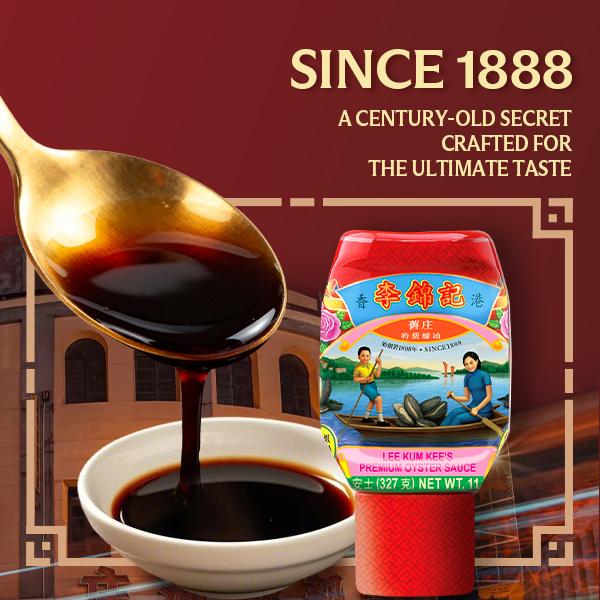 Lee Kum Kee Premium Oyster Sauce-Rich Oyster Taste for Dipping Marinating Stir-frying and Cooking Oriental Dishes