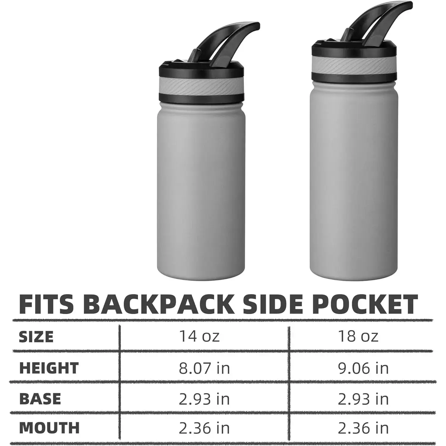 14 Oz Kids Insulated Water Bottle with Straw - Stainless Steel Double Wall  Vacuum Cup, Leakproof, BPA Free, Suitable for Boys and Girls(Black - Duck  in Space) - TikTok Shop