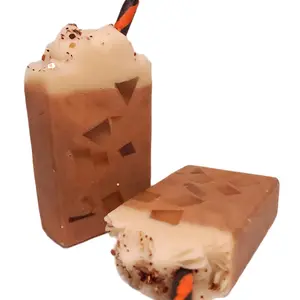 Raven & Rose handmade soap, Caramel Pumpkin Latte, Autumn Ambrosia