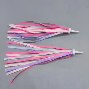 Kids Bike Handlebar Streamers - Colorful Ribbon Decor for Scooters & Strollers |     Outdoor Play Tassel Accessories