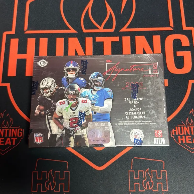 2025 NFL Topps Signature Hobby Box Sealed