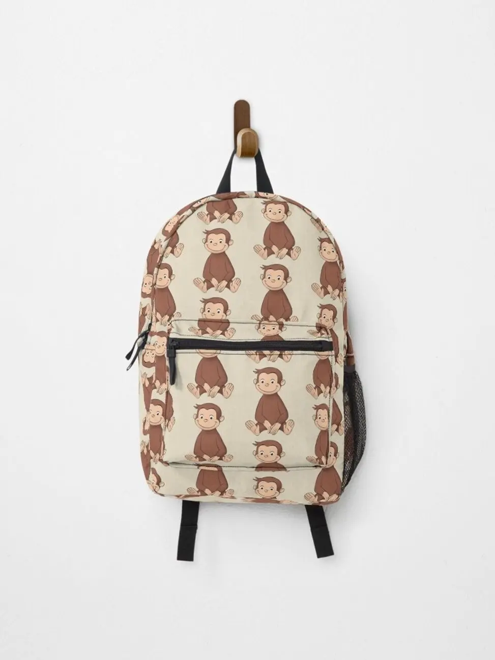curious george monkey Backpack Back To School Backpack Gifts, Funny Cute Daisy Lightweight Backpack