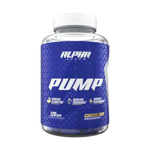 Alpha Supps PUMP | Nitric Oxide Pre-Workout Formula for Ultimate Performance
