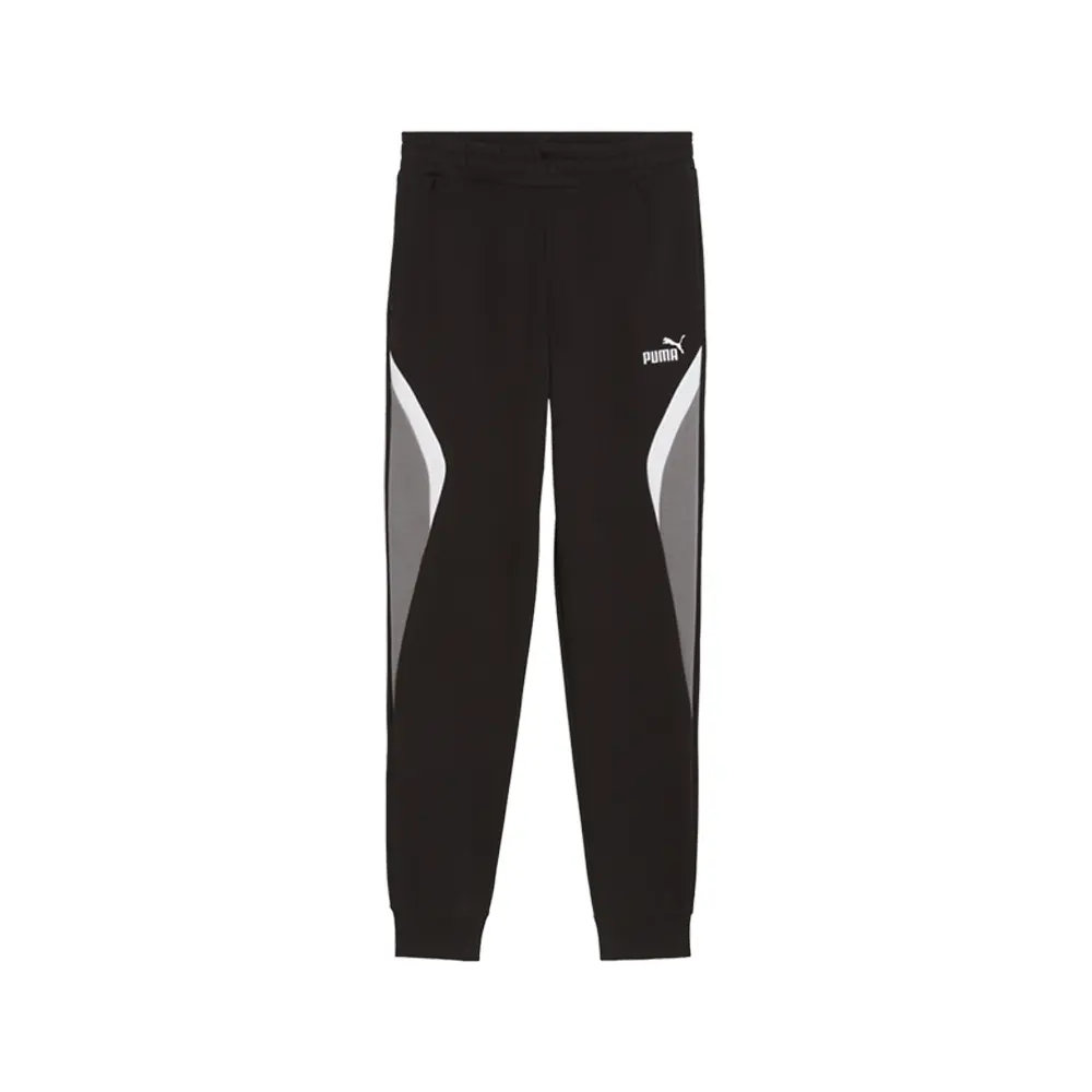 PUMA Mens Essentials Block Sweatpants Casual - Black