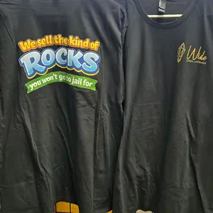 XL Black Rock Lover T-Shirt