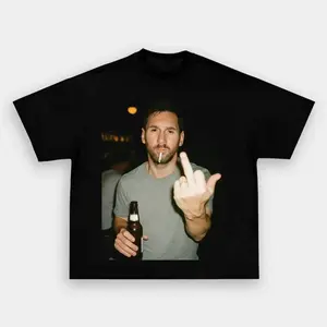 Messi After Hours funny 100%cotton unisex shirt 2026 New O-neck Short Sleeve men's Women's fashion hip-hop T-shirt fan gifts 6HC