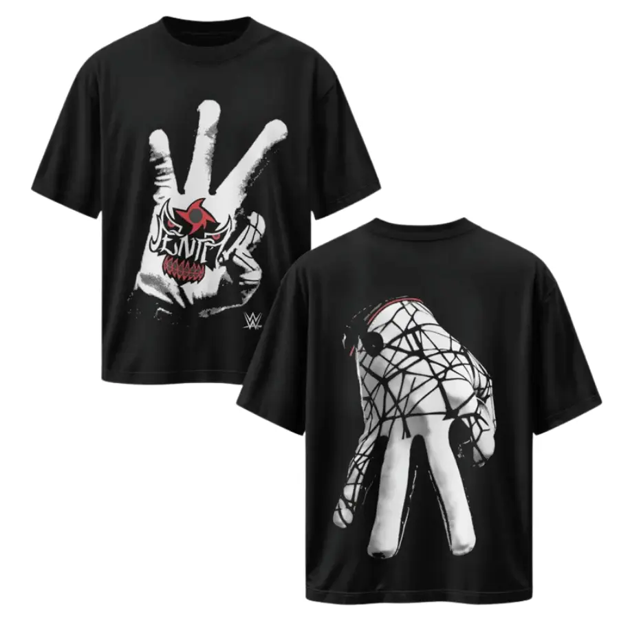 Penta Hand Sign T-Shirt, WWE SummerSlam 2026 Graphic Champion Tee, Y2K Top Trendy, Streetwear Unisex Wrestling Gift Fans