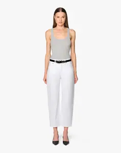 Ellen Barrel Leg White