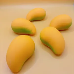 Mango Model Slow-Rebound Stress Relief Toy for Finger Relaxation Arm Exercise & Rehabilitation Healthcare Tool