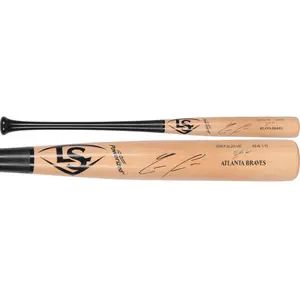 Ronald Acuna Jr. Atlanta Braves Autographed Louisville Slugger Game Model Bat - Fanatics Authentic Certified