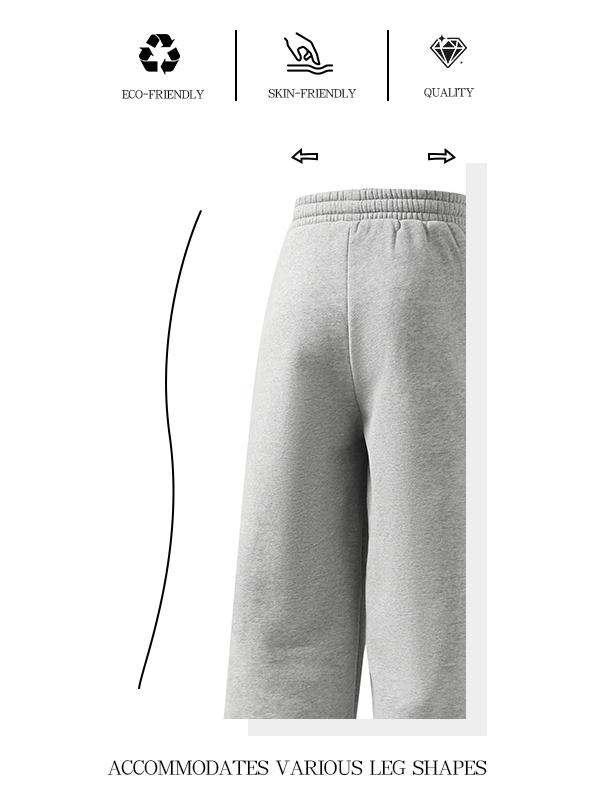 pants men sweatpants Men's Solid Thermal Lined Drawstring WaistPants,Casual Comfy Loose Fitting Trousers for Fall &Winter, Men's Bottoms for Daily Wear, Relaxed Fit, fleece sweatpants，school season