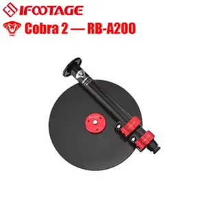 IFOOTAGE Aluminum Round Base Monopod Cobra2 RB-A200 22'' RB-A300 59'' Table Top Video Monopod Payload 10KG/22LBS