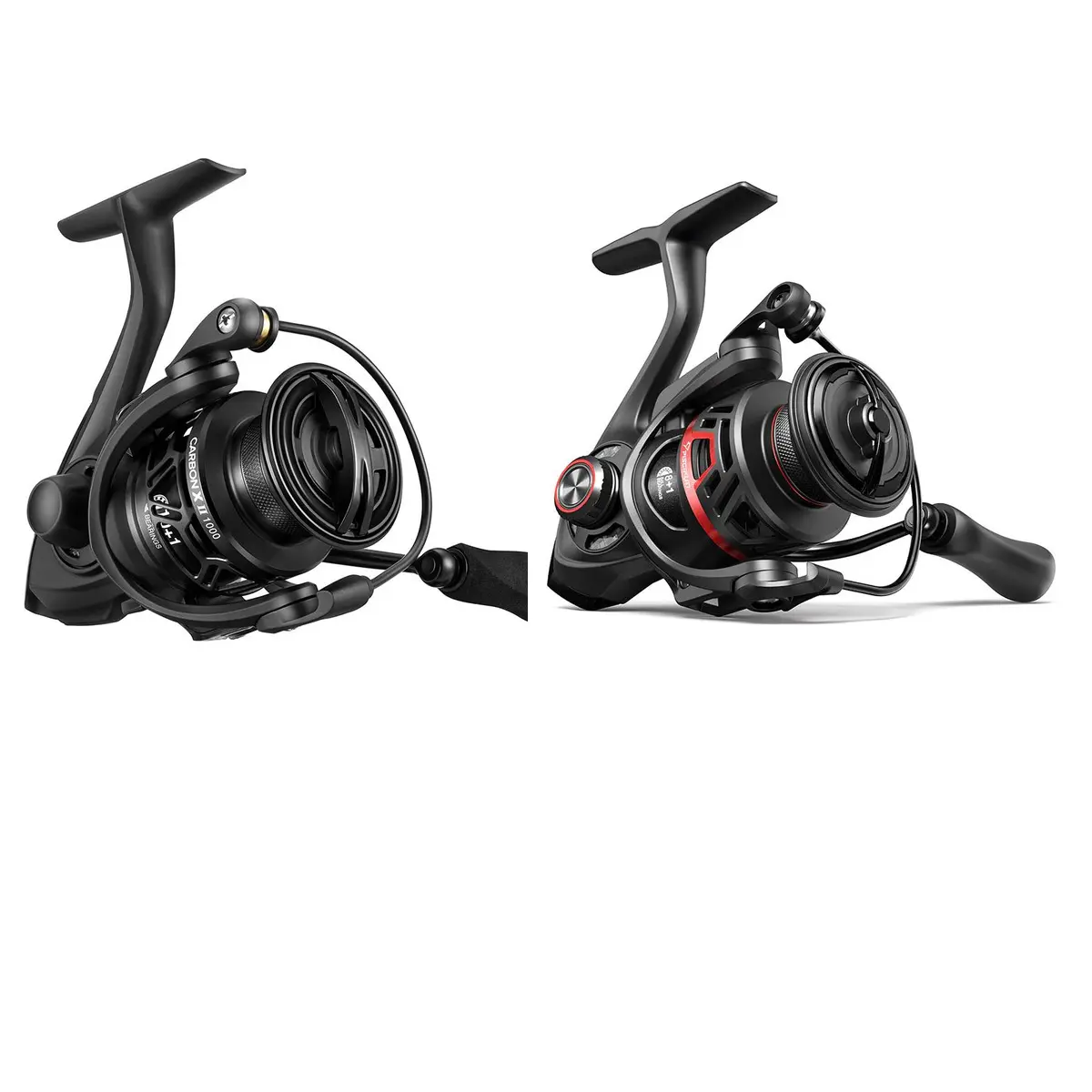 Piscifun Carbon X II & Carbon X3 Spinning Reels, 2-Piece Fishing Reel Bundle Set Piscifun Carbon X II & Carbon X3 Spinning Reels, 2-Piece Fishing Reel Bundle Set