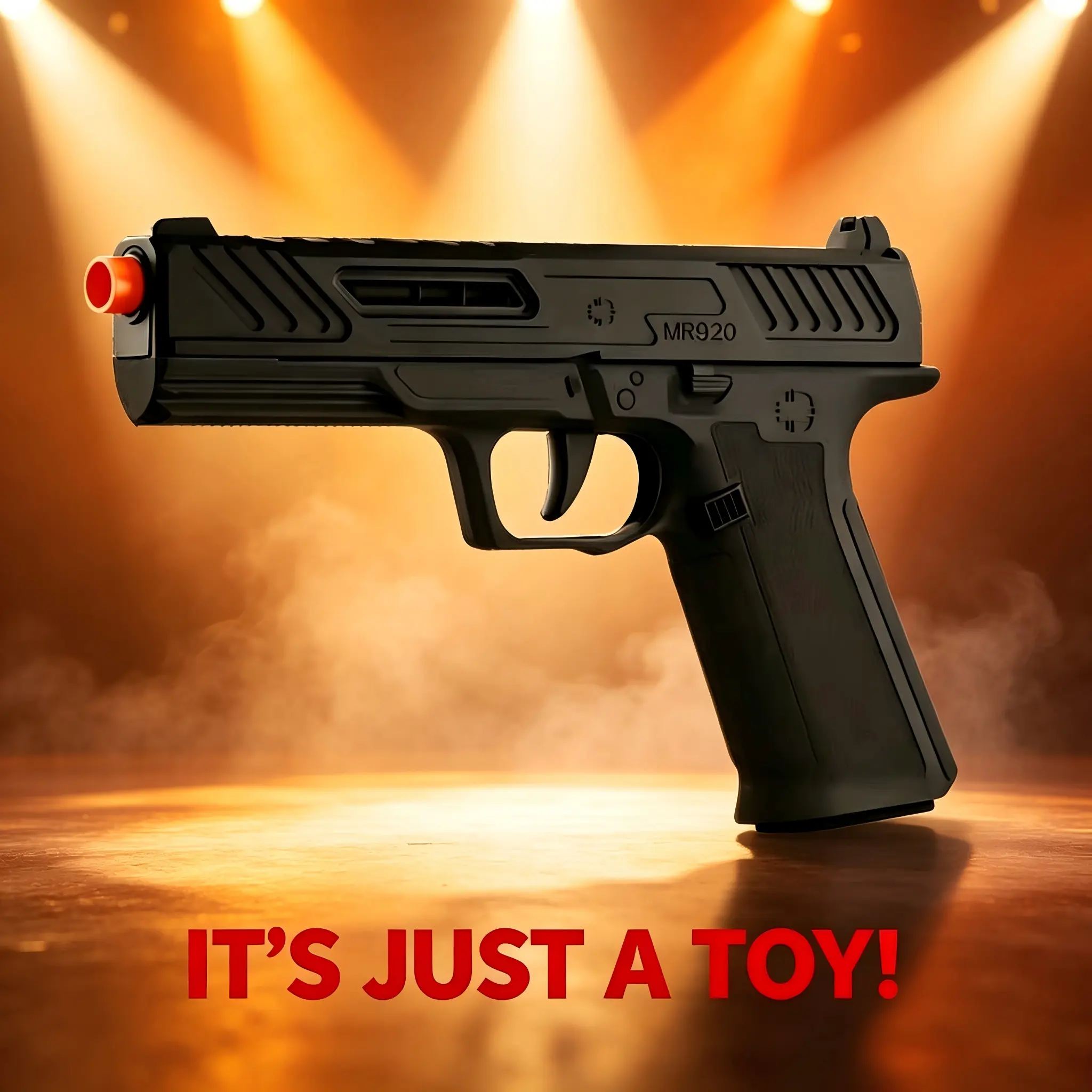 Foam Dart Gun Toy Set, featuring safe, soft EVA foam darts, is perfect for indoor and outdoor group games and makes a great birthday and holiday gift for boys and teens ages 14 and up.