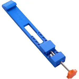 Adjustable  Machine Base Guide, Circular  Guide Rail, Electric Circular  Milling Positioning Clamp for  Tile Precision  Tasks(Blue)