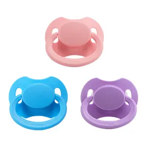 LittleForBig Bigshield Generation-II Adult Sized Pacifier Printed Set - Blue Purple Pink