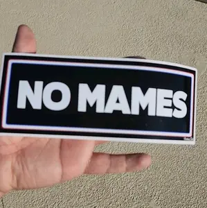 no mames weather-proof decorative sticker decal