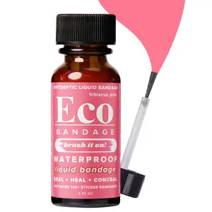 Colored Liquid Bandage | Hibiscus Pink (.3 oz) Waterproof