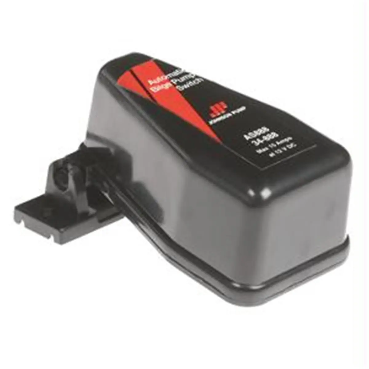 Johnson Pump Automatic Bilge Float Switch with Clip-On T-Slot Mount, Mercury-Free, For 6-32V Systems, Marine, Water Pump, Steel Ball, As888, Automatic Switch, Boaters, Multi-Voltage, Bilge Pumps